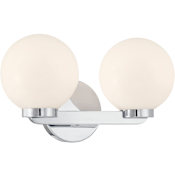 Millennium Lighting Ardeva 2 Light 14" Wide Vanity Light Chrome