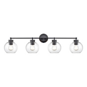 Millennium Lighting Jonatan 4 Light 35" Wide Vanity Light Matte Black