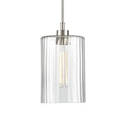 Millennium Lighting Chastine 8" Wide Mini Pendant Brushed Nickel