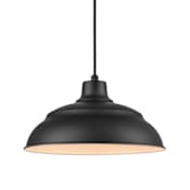 Millennium Lighting RLM Series 14" Wide LED Pendant Satin Black