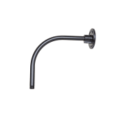 Millennium Lighting RLM 13" Long Goose Neck Stem Aluminum Satin Black