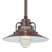 Millennium Lighting RLM 1 Light 14" Wide Outdoor Shade Architectural Bronze