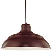 Millennium Lighting RLM Single Light 17" Wide Pendant Architectural Bronze