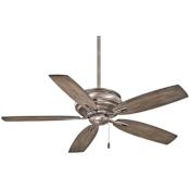 MinkaAire Timeless 54" 5 Blade Energy Star Indoor Ceiling Fan Burnished Nickel