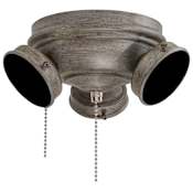 MinkaAire 3 Light Custom Fan Light Kit for the Classica Driftwood