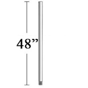 MinkaAire 48" Ceiling Fan Downrod for 13 Ft Ceilings Antique Pecan