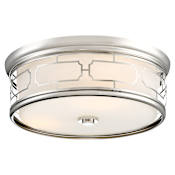 Minka Lavery LED 16" Wide Flush Mount Ceiling Light Polished Nickel