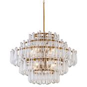 Minka Lavery Vionne 8 Light 32" Wide Pendant Legacy Brass