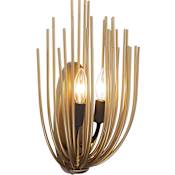 Minka Lavery Florenza 2 Light 15" Tall Wall Sconce Legacy Brass