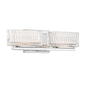 Minka Lavery Sparren 2 Light 17" Wide LED Vanity Light Chrome