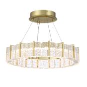 Minka Lavery Sevryn 20" Wide LED Semi-Flush Ceiling Fixture / Converts to Pendant Soft Brass