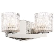 Minka Lavery Maginot 2 Light 11-1/2" Wide Integrated LED Bathroom Vanity Light Polished Nickel