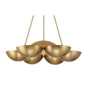 Minka Lavery Ivy Lane 6 Light 36" Wide Abstract Chandelier Legacy Brass