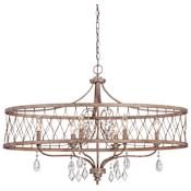 Minka Lavery 6 Light Single Tier Chandeliers from the West Liberty Collection Olympus Gold