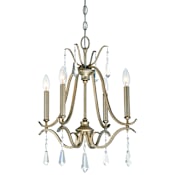 Minka Lavery 4 Light One Tier Mini Chandelier from the Laurel Estate Collection Brio Gold