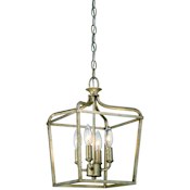 Minka Lavery 4 Light Pendant from the Laurel Estate Collection Brio Gold