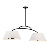 Minka Lavery Headington 6 Light 48" Wide Chandelier Coal
