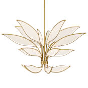 Minka Lavery Papilio 46" Wide Abstract Chandelier Legacy Brass