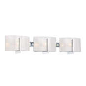 Minka Lavery 3 Light Bathroom Vanity Light from the Clarté Collection Chrome