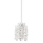 Minka Lavery Isabella's Crown 1 Light 9-3/4" Wide Crystal Mini Pendant Chrome