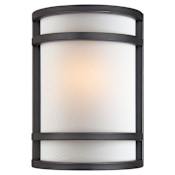 Minka Lavery 1 Light 7.25" Width ADA Flush Mount Wall Sconce Painted Restoration Bronze
