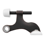Miseno Hinge Pin Door Stop with Self Adjusting Pad Oil Rubbed Bronze