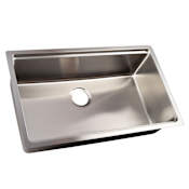 Miseno Miseno 32" Single Basin Workstation Undermount Sink Only Stainless Steel
