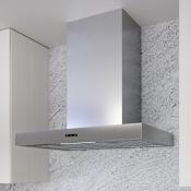 Miseno 290 - 600 CFM 30 Inch Wide Wall Mounted Range Hood with LED Strip Lighting and Capacitive Controls Stainless Steel