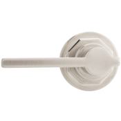 Miseno Front Mounted Round Decorative Tank Lever Brushed Nickel