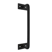Miseno 7-13/16" Sliding Barn Door Pull - Fire Door Style Black