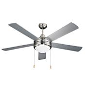 Miseno 52" 5 Blade Indoor Ceiling Fan Brushed Nickel
