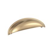 Miseno Hawthorne 3 Inch Center to Center Cup Cabinet Pull Champagne Bronze