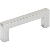 Miseno Studio 3 Inch Center to Center Handle Cabinet Pull Polished Chrome