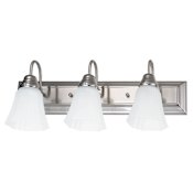 Miseno 3 Light 24" Wide Vanity Light Brushed Nickel