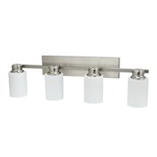 Miseno 4 Light 31" Wide Vanity Light Brushed Nickel
