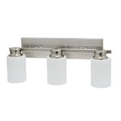 Miseno 3 Light 22" Wide Vanity Light Brushed Nickel