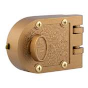 Miseno Single Cylinder Keyed Entry Jimmy Proof Deadbolt Bronze