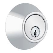 Miseno Single Cylinder Keyed Entry Deadbolt Chrome
