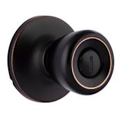 Miseno Buchanan Tulip Privacy Door Knob Set Oil Rubbed Bronze