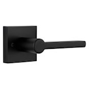 Miseno Lorton Flat Bar Non-Turning One-Sided Door Lever Matte Black
