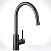 Miseno Mia 1.8 GPM Single Hole Pull Down Kitchen Faucet Flat Black