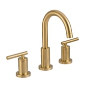 Miseno Mia Widespread Bathroom Faucet - Includes Brass Push-Pop Drain Assembly Champagne Gold