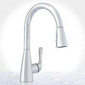 Miseno 1.75 GPM Single Hole Kitchen Faucet Polished Chrome