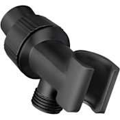 Miseno Hand Shower Holder with 1/2" Connection Flat Black