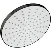 Miseno 1.8 GPM Single Function Rain Shower Head Flat Black