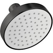 Miseno 1.8 GPM Single Function Shower Head Flat Black