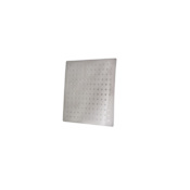 Miseno 2.2 GPM 10" Single Function Rain Shower Head Brushed Nickel
