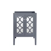 Miseno Mediterraneo 24" Single Free Standing Vanity Cabinet - Less Vanity Top Grey