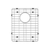 Miseno Fitted basin rack from Miseno - MSS3620F6040 Kitchen Sink (Right/Small) Stainless Steel