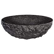 Miseno Circular 17" Granite Vessel Bathroom Sink Oil Rubbed Bronze Drain